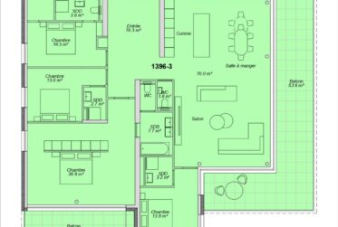 En exclusivité - "Domaine des Perrières" Nouvelle promotion contemporaine de 3 appartements !