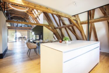 Superbe attique de charme avec vue panoramique sur le lac et le Mont-Blanc