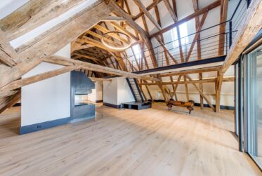 Superbe attique de charme avec vue panoramique sur le lac et le Mont-Blanc