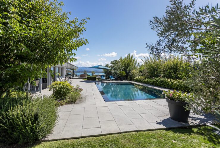 Superbe Villa avec vu panoramique sur le lac et les Alpes